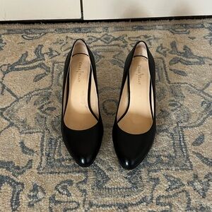Cole Haan Black Leather Pumps, Lightly Worn